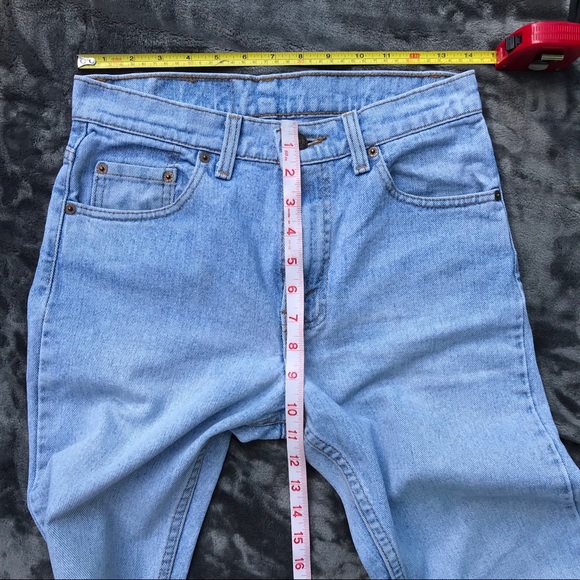 🐾SOLD🐾vintage Levi’s 512 Light Wash Denim Jeans - Picture 8 of 8